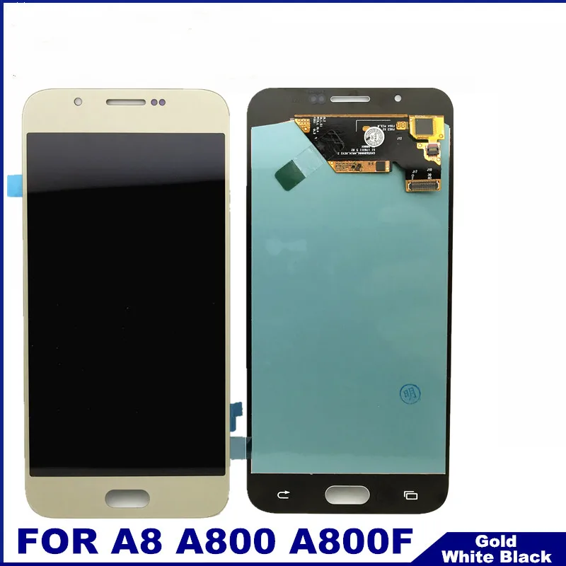 

Phone LCD Display Touch Digitizer Screen Assembly 100% Tested Replacement For Samsung Galaxy A8 A800 A8000 A800F