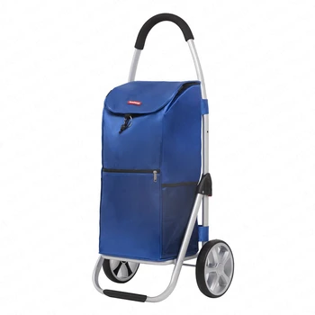 

Aluminum Shopping Cart Shopping Cart Climbing Car Stroller Portable Small Cart Folding Trolley Car