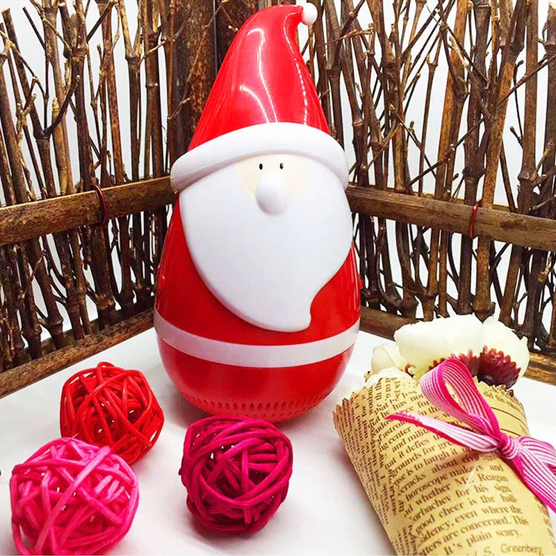 Christmas Gifts Mini Santa Bluetooth Speaker Cute Tumbler Wirless Stereo Surround Speaker Subwoofer Hifi Music Player  (8)