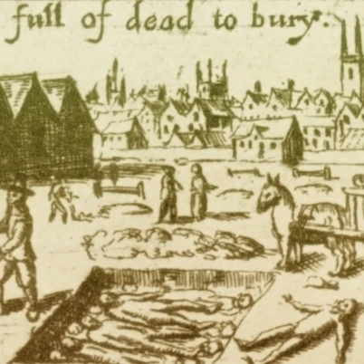 Great Plague of London  1665 Poster Print by Science Source (24 x 18)