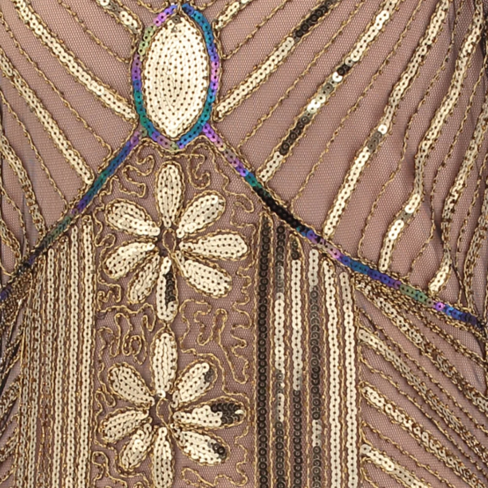 1920s платье Грейт Гэтсби, расшитое блестками платье с v-образным вырезом и кисточками, винтажное Черное длинное летнее платье для женщин, вечерние платья