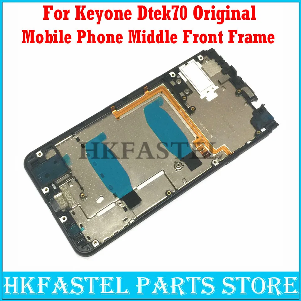 

For BlackBerry keyone Dtek70 Original Mobile Phone Middle Housing Front LCD Display Frame Cover case