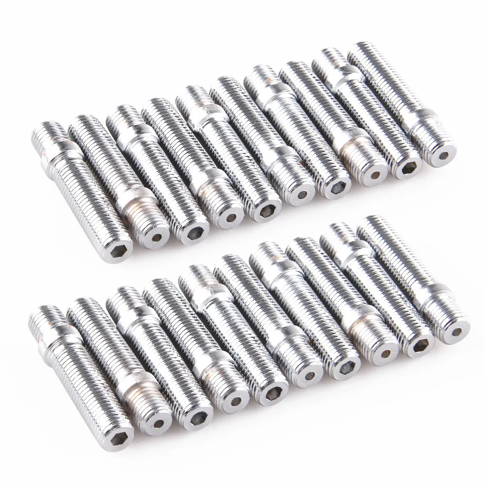 20 Wheel Bolts Convert 12x1.5 57mm Extensions To 12x1.5 Thread Adapters