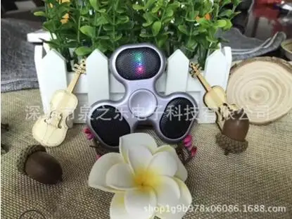 Foleto 2018 последние Взрывные модели Bluetooth fingertip gyro беспроводной мини динамик Fidget spinner