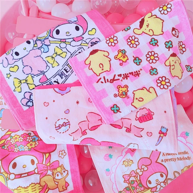 

IVYYE 1PCS 75x34CM Pom Purin Fashion Anime Bath Towels Cotton Handkerchief Soft Face Towel Cartoon Washcloth Unisex NEW