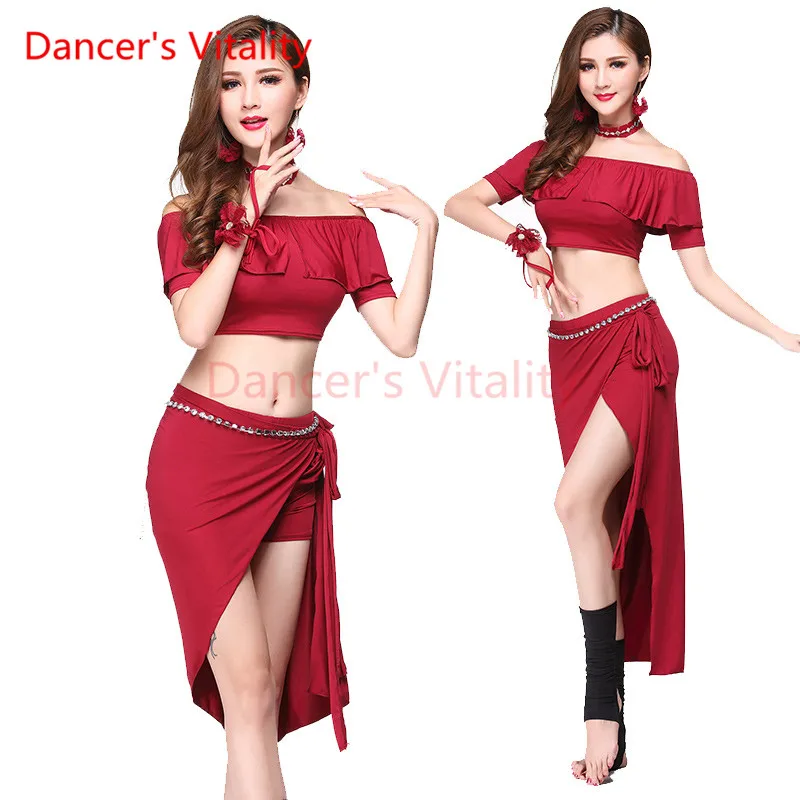 Dancer's Vitality New Brand Belly Dance Costume Strapless Bandage Right