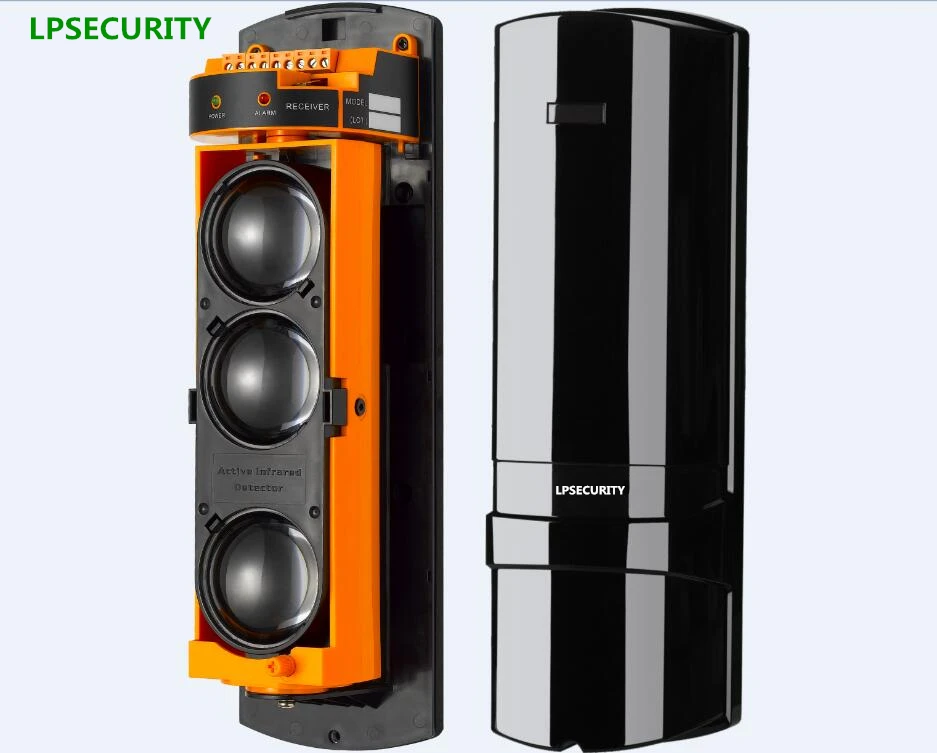 LPSECURITY 100 м 150 250 IP65 3 лучевой датчик алейские Фотоэлектрические детекторы для