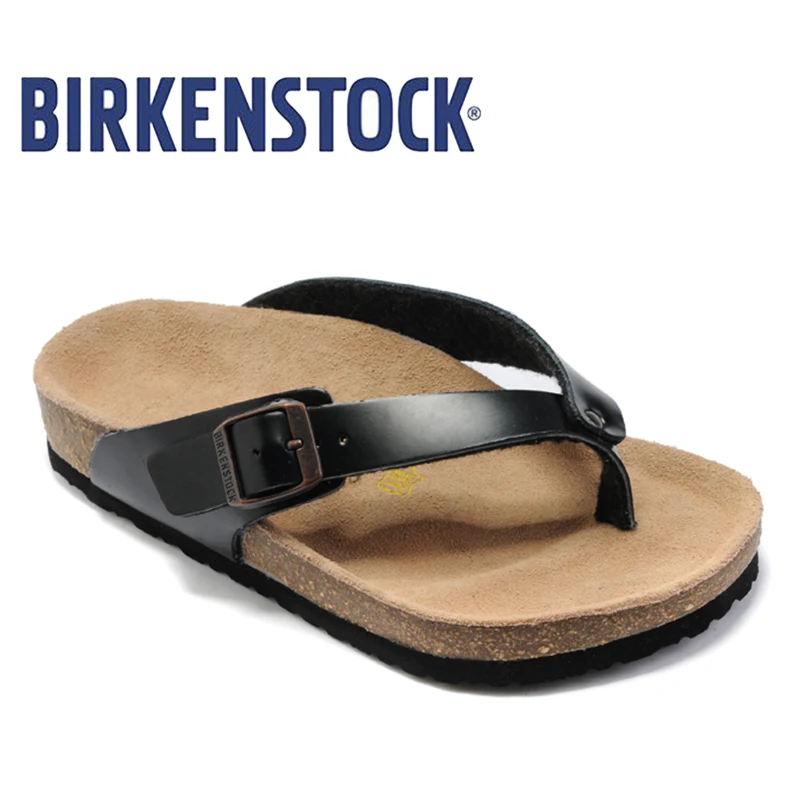 

2019 Original Birkenstock Flip Flops on Beach slides Sandals summer fashion Shoes Unisex Women Shoes 808 Women Beach Slippers
