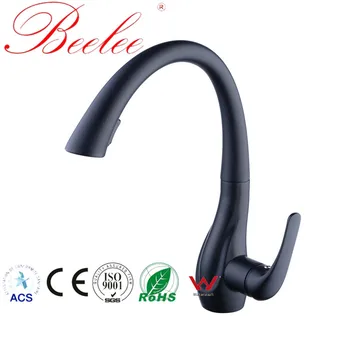 

Beelee Kitchen Faucet Europe Style Single Handle Faucet Minimalism Deck Mounted Nickle/chrome Faucet Water Mixer Tap