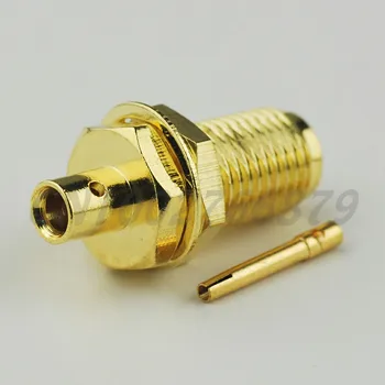 

20pcs SMA Jack Bulkhead Solder Connector for RG405 Cable
