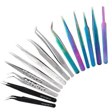 Нержавеющая сталь Наращивание ресниц Пинцет VETUS щипцы для ресниц немагнитные объемные ресницы Инструменты индивидуальных ресниц макияж