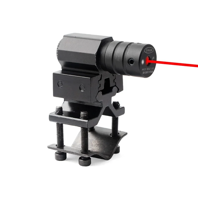 Мощный тактический мини Red Dot лазерный прицел Уивер Пикатинни Крепление Набор для винтовки страйкбол прицел охота