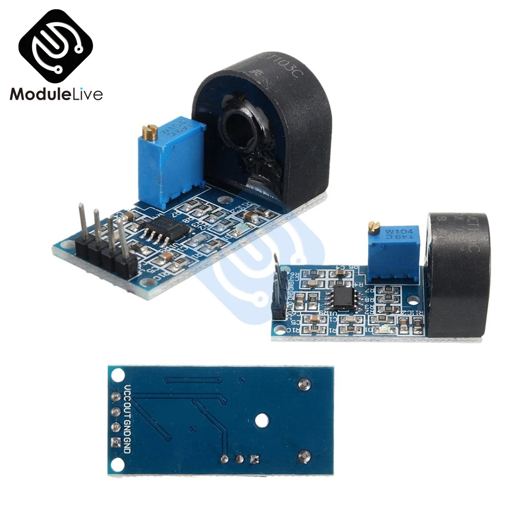 

ZMCT103C 5A Range Single Phase AC Active Output Onboard Precision Micro Current Transformer Module Current Sensor For Arduino