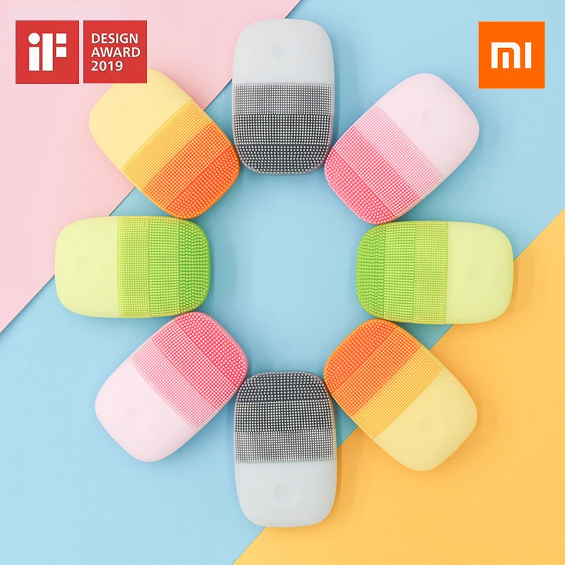 Xiaomi inFace Smart Sonic Clean Электрический глубокое очищение для лица Чистящая Щетка массажная стирка уход за лицом перезаряжаемый