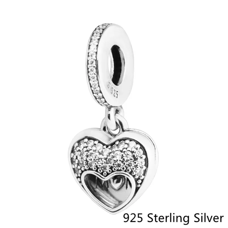 

CKK I Love My Mom Charms 925 Sterling Silver Beads Original Jewelry Making Fits For Bracelets & Bangle