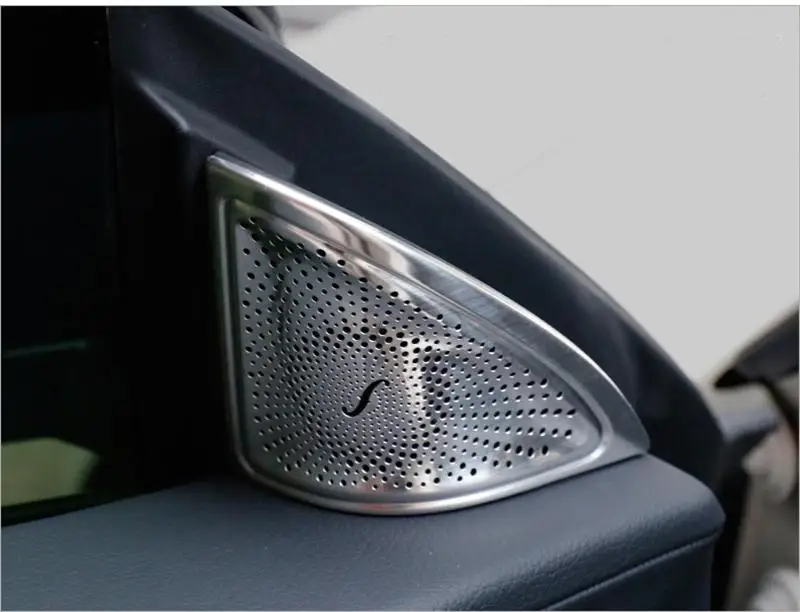 Автомобильный Стайлинг двери стерео динамик твитер Чехлы наклейки Накладка для Mercedes Benz A B GLA CLA класс W176 X156 C117 авто аксессуары
