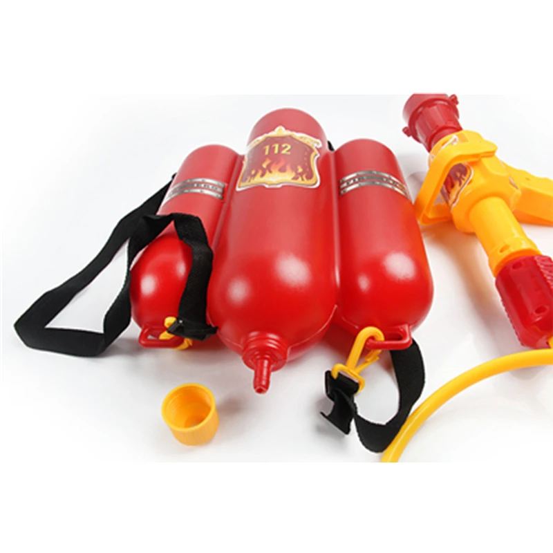 Пожарный водяной распылитель пистолет Пожарный Сэм игрушка высокого давления с рюкзаком игрушки на открытом воздухе