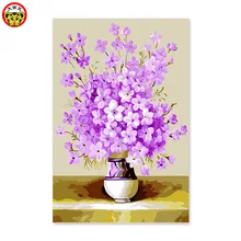 Цифровая картина маслом фиолетовый полный небо Звезда triad