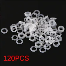 120pcs/bag Dampeners white for Keyboard Dampers Keycaps Replace Part Silicone Rubber O-Ring Switch Best Promotion
