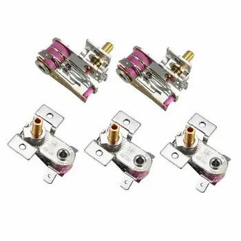 

Rice Cooker Thermostat Switch, Adjustable Heater Temperature Controller 16A 5pcs
