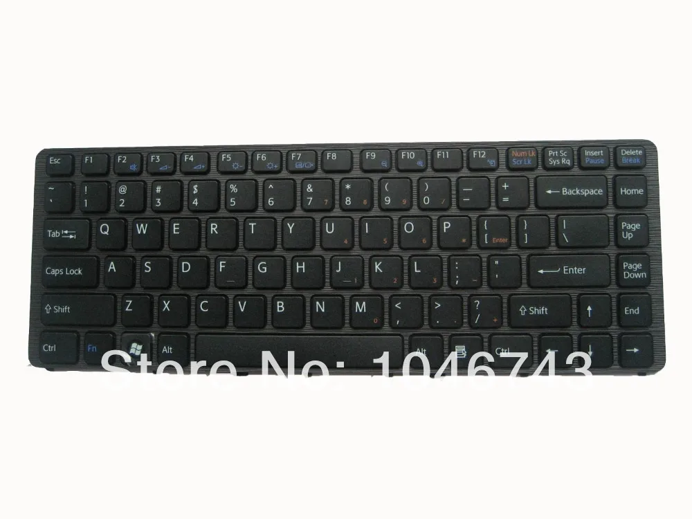 Black Replacement For Sony Vaio Pcg7184l Laptop Keyboard, Cheap New