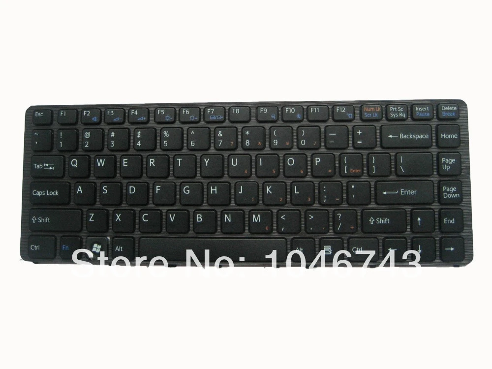 Black Replacement For Sony Vaio Pcg7184l Laptop Keyboard, Cheap New