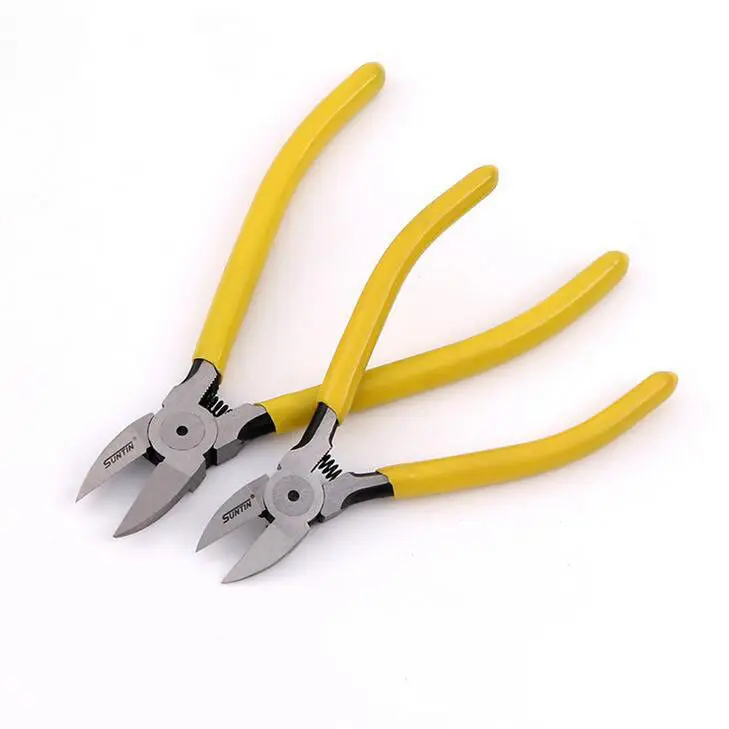 

Diagonal Pliers Wire Side Flush Cutter Cutting Copper Cable Shears Repair Tools