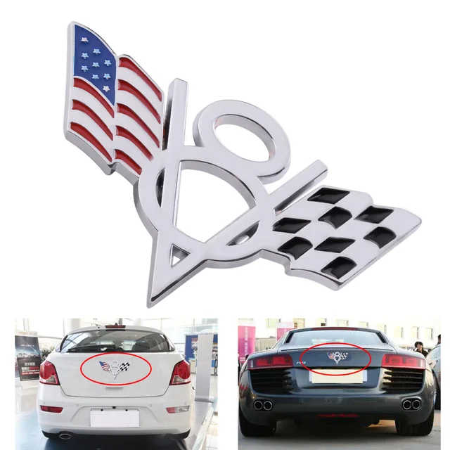 Checkered Flag Vw >> Citall Car 3d Metal V8 American Checkered Flag Styling Emblem Checkered Flag Vw >> Citall Car 3d Metal V8 American Checkered Flag Styling Emblem