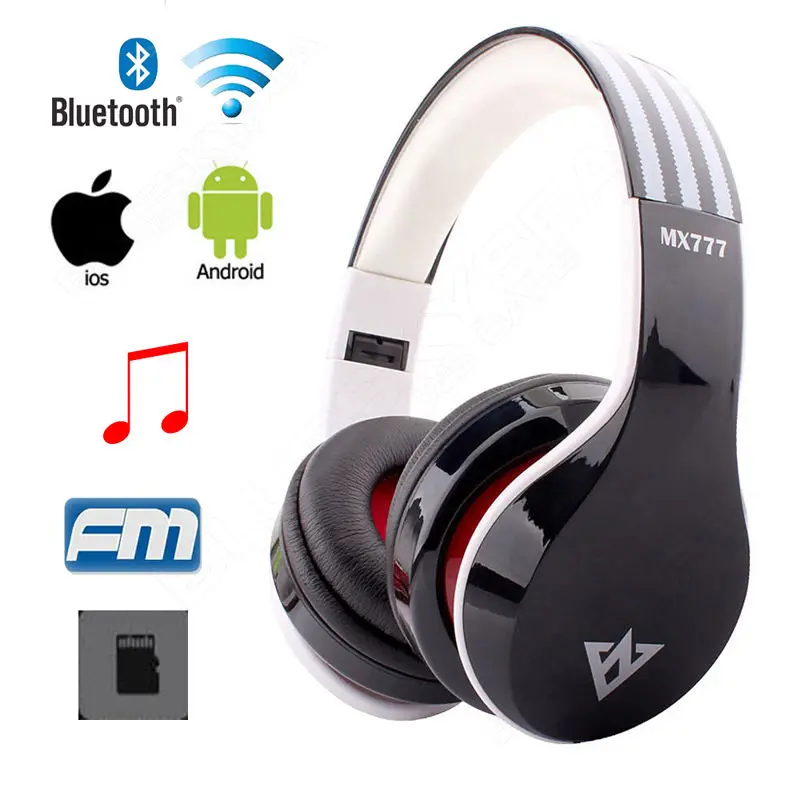 

Free shipping!Wireless Bluetooth Foldable Headset Stereo Headphone Earphone for ios and Android