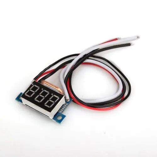 THGS цифровой светодиодный амперметр амперы панель Мощность индикатор амперметра DC0-10A красный