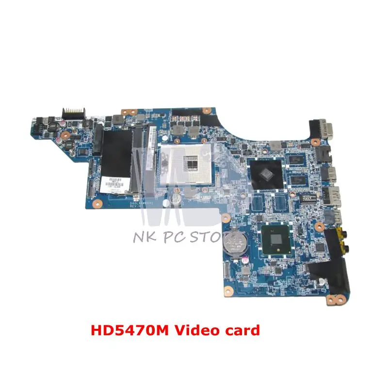 Материнская плата NOKOTION 609787 001 для ноутбука Hp Pavilion DV7 материнская DA0LX6MB6H1 HM55 DDR3 HD5470M