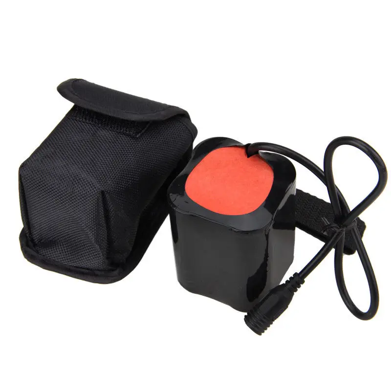 

30000mAh 4x26650 8.4V Rechargeable Battery Pack for X2 X3 Bike Bicycle Light