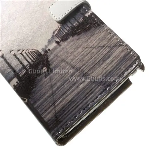 Retro Bridge Leather Flip Cover for Samsung Galaxy Note 4 N910