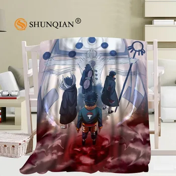 

Custom Japanese Anime Naruto Blanket Manta Falafel Blanket Sofa/Bed/Plane Travel Bedding56x80inch 50X60inch 40X50inch