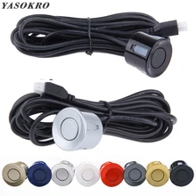 1 peça Sensores Parktronic Carro Kit De Sensor De Estacionamento Invertendo Radar Monitor Detecter Sistema Indicador De Alerta Som 6 cores