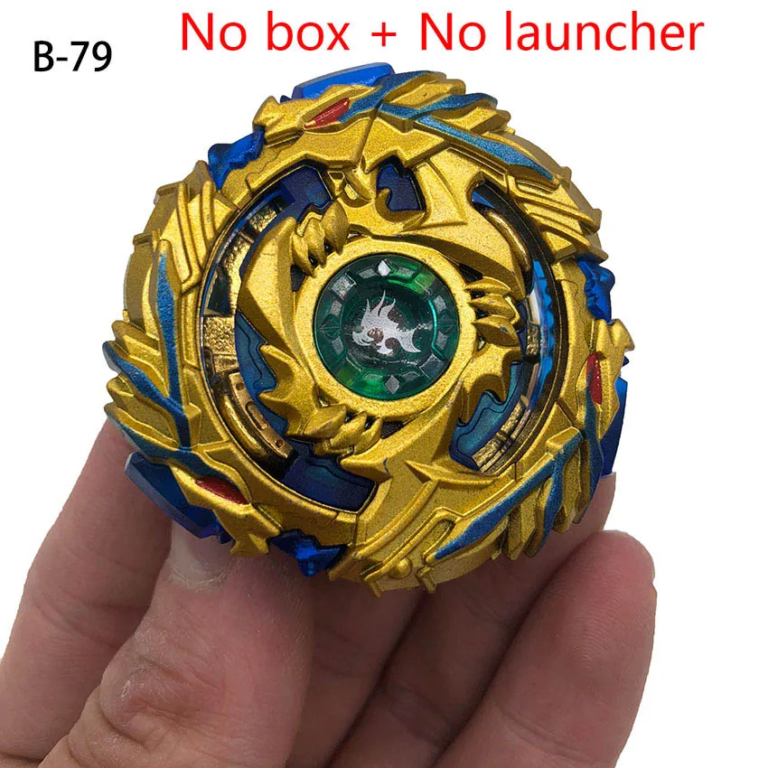 Топ пусковые установки Beyblade Burst Toys B-134 B-135 B-139 bables бейблэйд burst Metal пусковой установкой, Божественный волчок Топы игрушка бейблэйд - Цвет: B79 No launcher