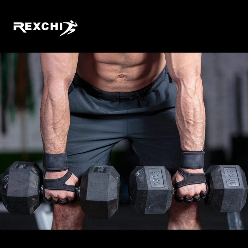 REXCHI رياضة اللياقة البدنية قفازات اليد النخيل حامي مع قفازات المعصم لرفع الأثقال دعم نجوم النادي الأهلي تجريب كمال الاجسام الطاقة الوزن رفع ق... REXCHI رياضة اللياقة البدنية قفازات اليد النخيل حامي مع قفازات المعصم لرفع الأثقال دعم نجوم النادي الأهلي تجريب كمال الاجسام الطاقة الوزن رفع ق...