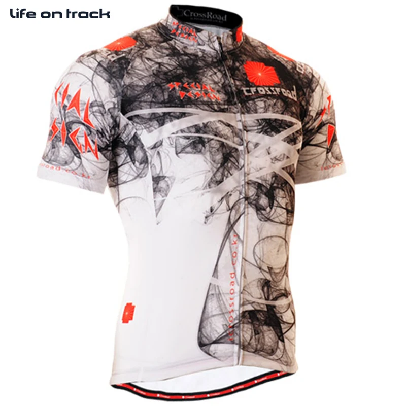 

2016 Hot Style Full Printing Cycling Sets Compression Tights For Male Running Fitness With Short Sleeve Quick Dry Breathable