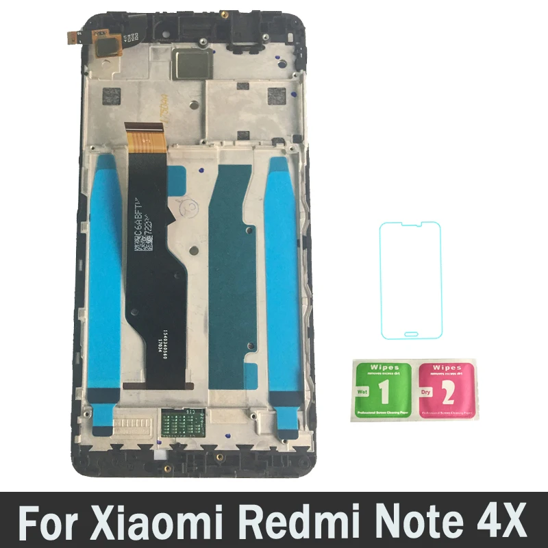 

NEW LCD For Xiaomi Redmi Note 4X LCD Display Digitizer Touch Screen Frame Assembly note 4x 4 X Global Version Snapdragon625