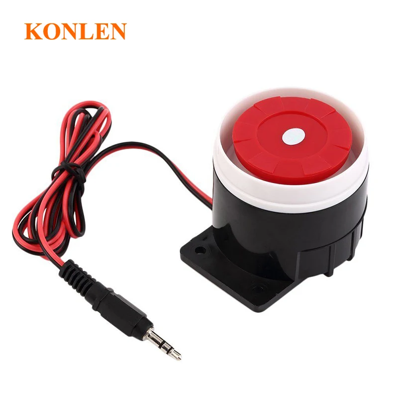 

Sounds security alarm siren horn in DC12V 220mA for burglar alarm system