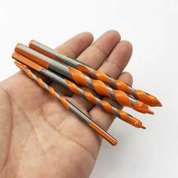 

6/8/10/12mm Twist Drills Prostormer Tile Drill Bits Carbide Triangle Tile Drill Ceramic Concrete Drilling Tools Accessories NEW