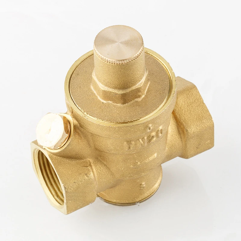 1/" DN15 Латунь регулятор давления воды клапаны с Давление датчик клапан, сохраняющий давление Давление редукционный клапан