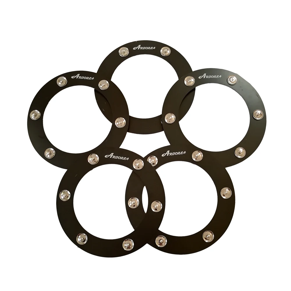 Arborea Blacked 1" snare cymbal С jingles