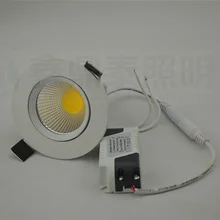 Белый корпус светодиодный COB направленный с подсветкой 7 W 10 W 15 W утопленный потолочный светодиодный Светильник направленного света IP44 пятно света