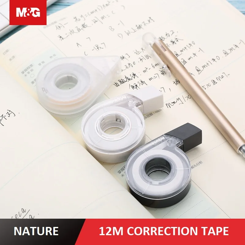 

M&G 6pcs/set 12M Ring Correction Tape Pen,School Tape Corrector Office white out Roller office & school supplies stationery