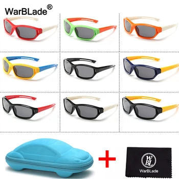 

WarBLade Baby Kids Polarized Sunglasses Boy Girl Baby Infant Sport Goggles TR90 Polaroid Sun Glasses Eyewear Child Shades Oculos