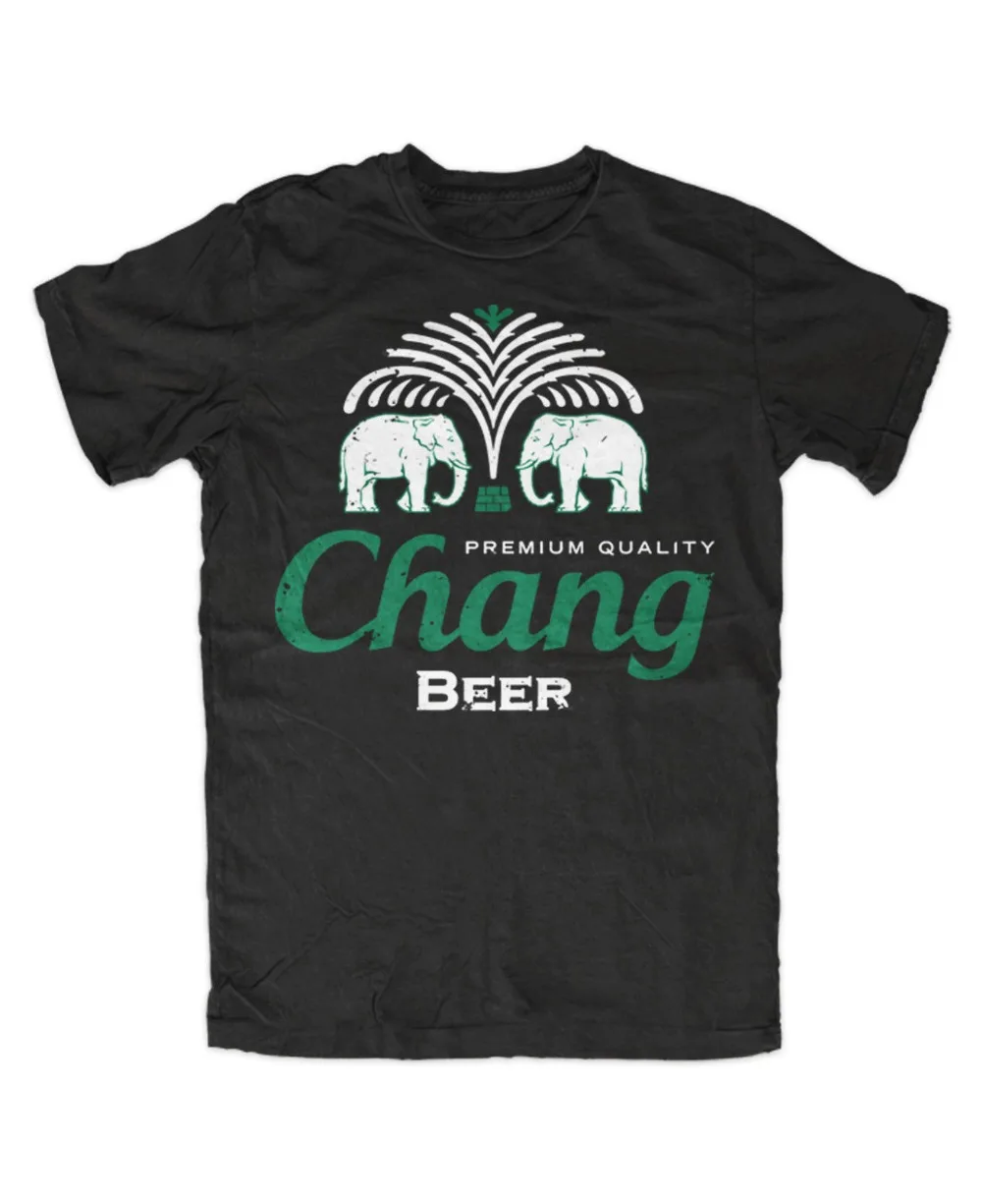 Качественная футболка Chang Beer Premium из Таиланда слона Бангкока с логотипом Hangover Fun