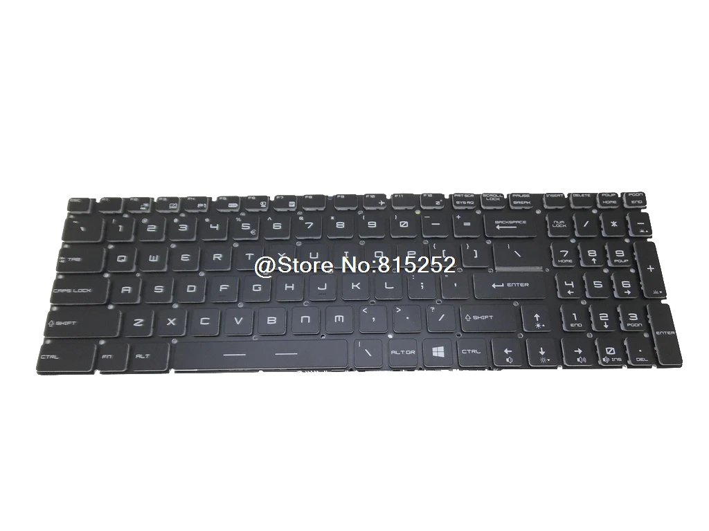 С украшением в виде кристаллов клавиатура для MSI GE72 2QC 2QD 2QL 6QF 6QC 6QD 6QL PE60 2QE 6QE PE70 PE72 7RD