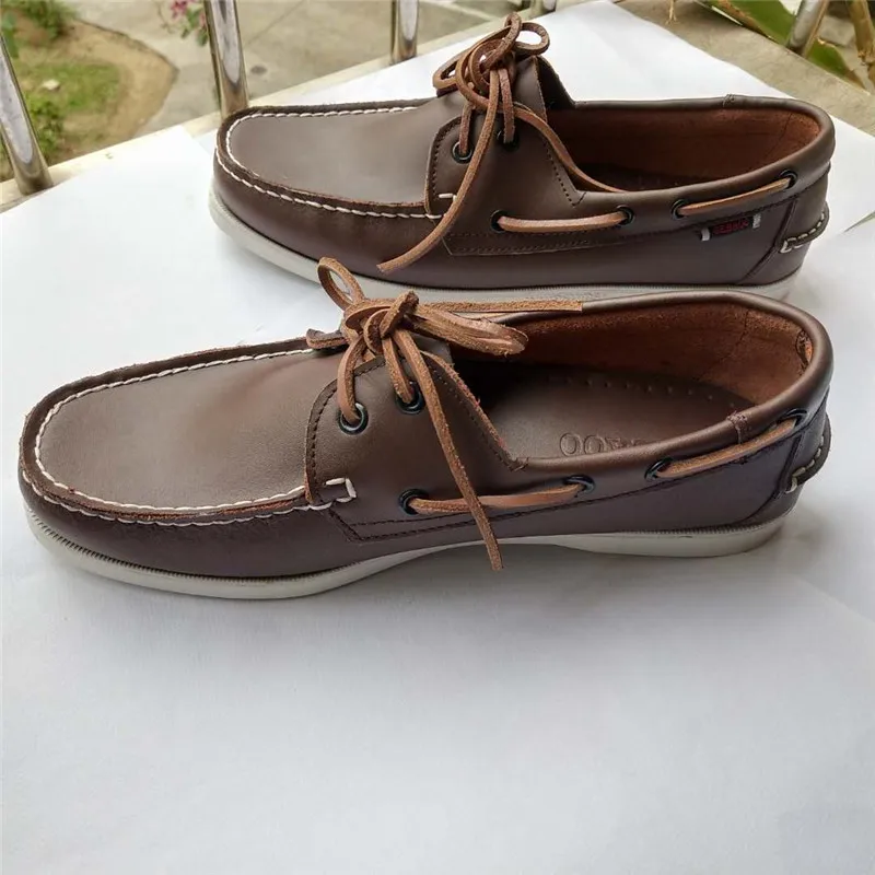 Genuine Leather Men Casual Shoes Tassel Boat Shoes Classic Loafers Slip On Moccasins Gray Driving Shoes England Flats Genuine Leather Men Casual Shoes Tassel Boat Shoes Classic Loafers Slip On Moccasins Gray Driving Shoes England Flats