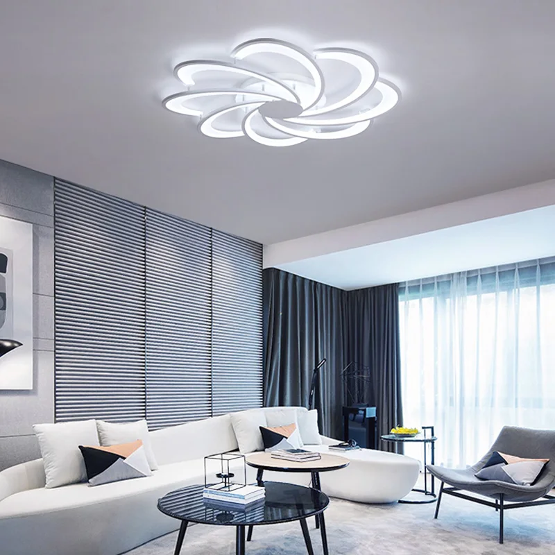  Creative Flowers led ceiling lights for living room lights bed room home lighting led lamp lampara  - 32952293536